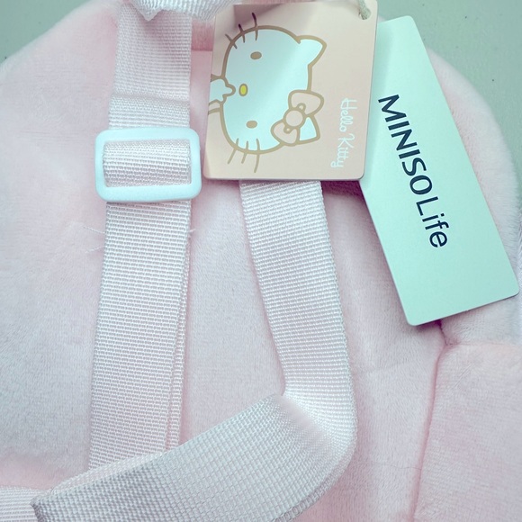 Miniso x Hello Kitty Pink and White bag/backpack - Picture 3 of 3